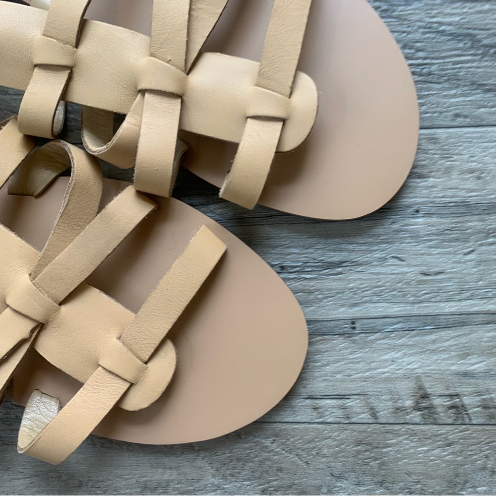 Talbots Leather Strappy Buckle Sandals - Picture 8 of 11